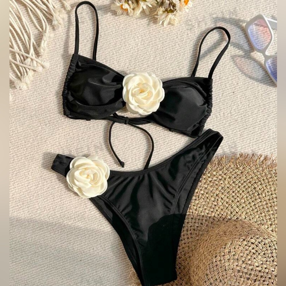 flower bikini